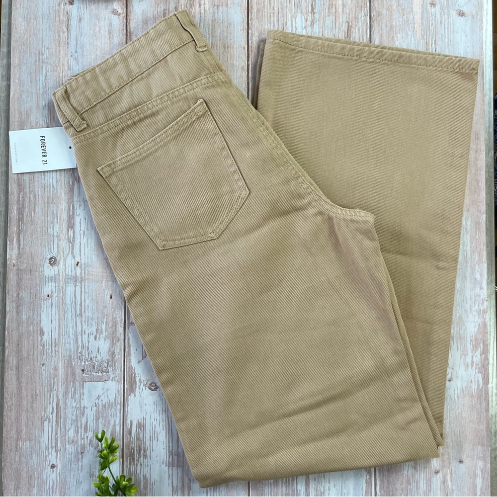 NWT Forever 21 Wide Leg Denim Pant